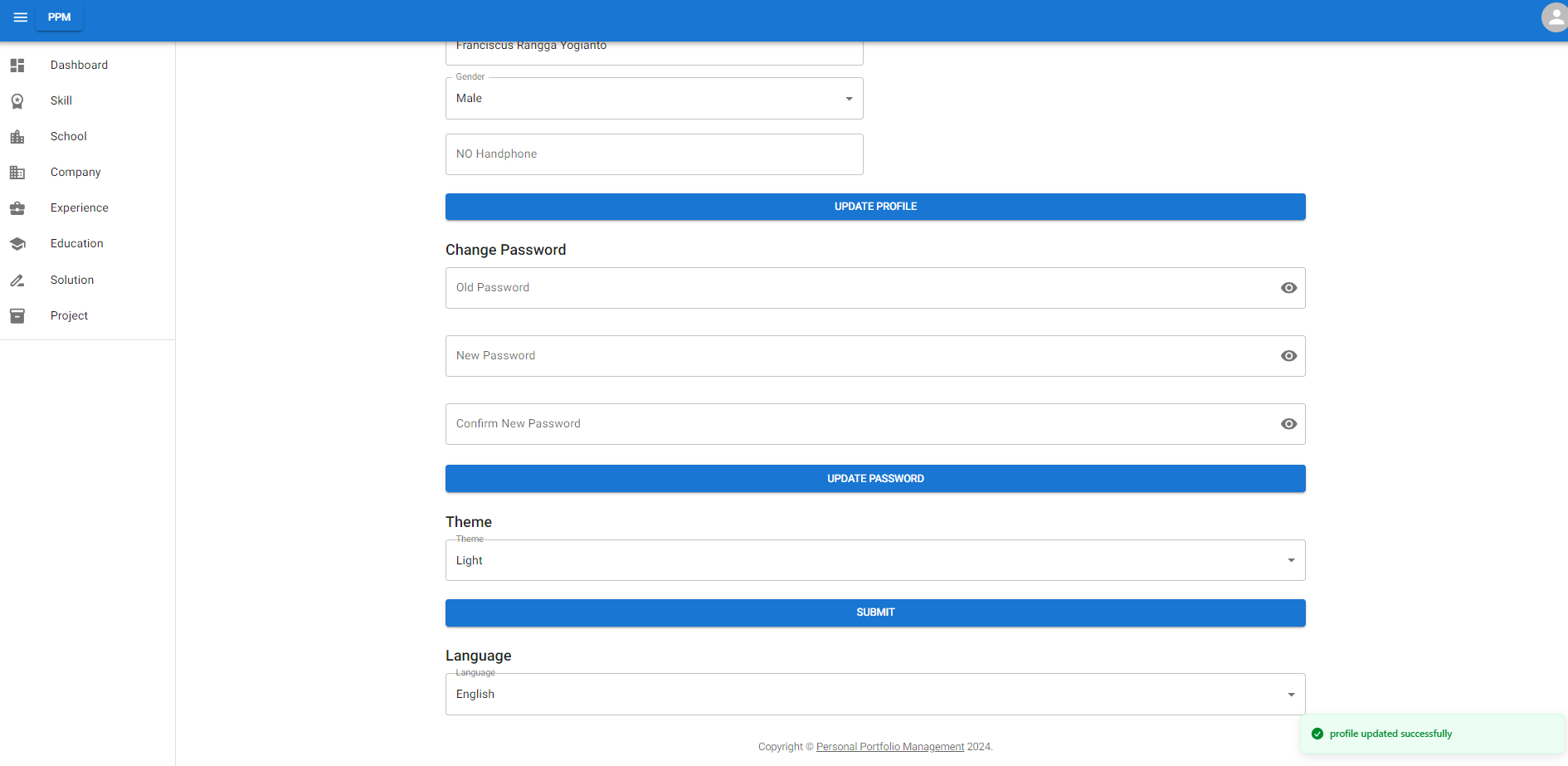 settings image